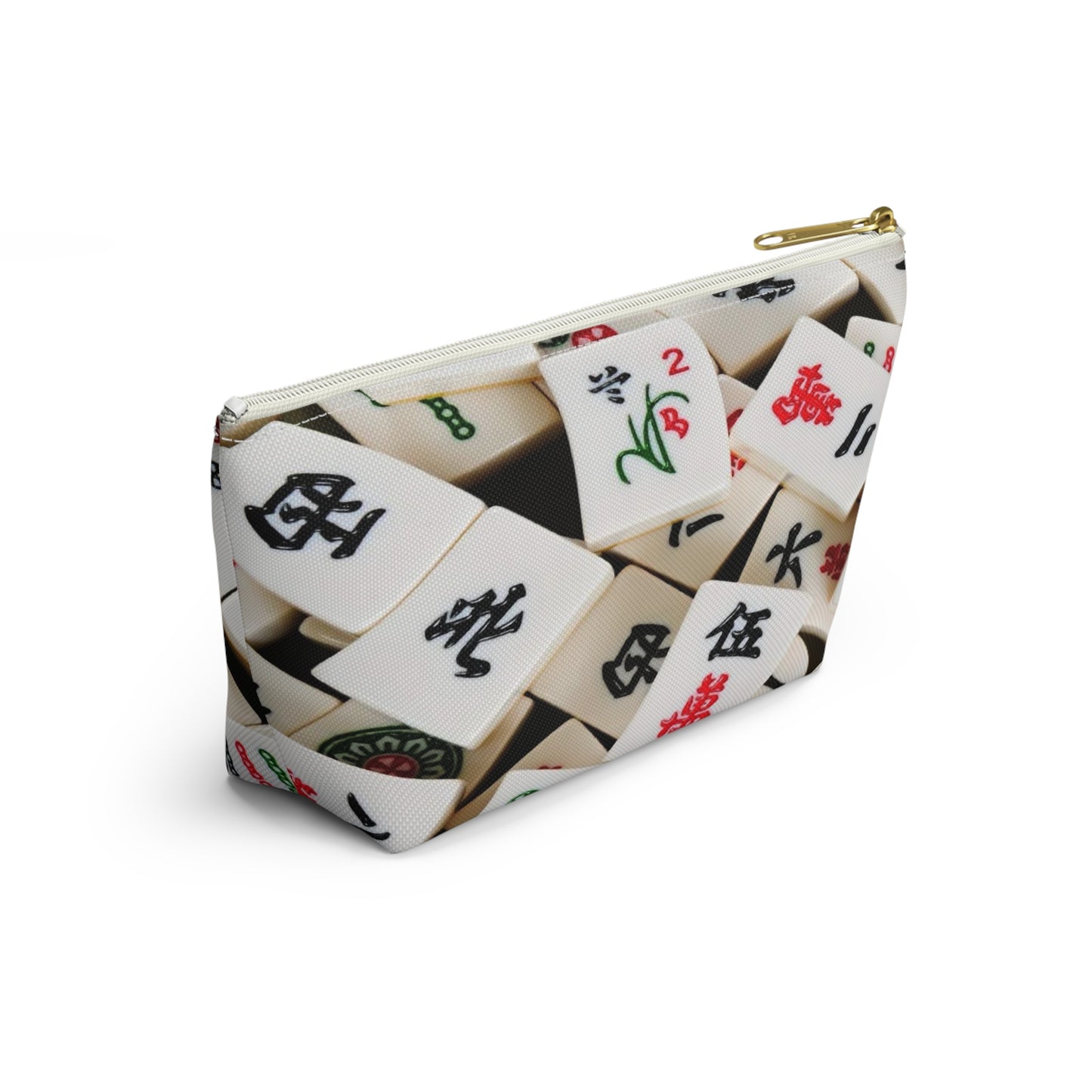 MAHJONG LOVER Tile Holder Cosmetic Bag Makeup Bag Accessory Pouch 2 sizes