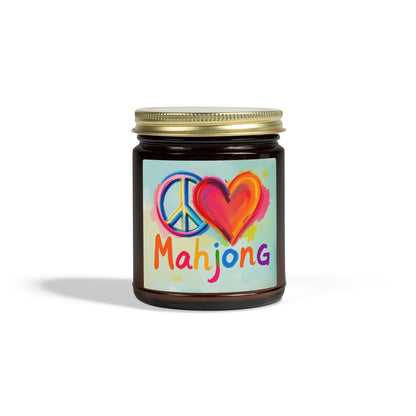 Peace Love Mahjong Scented Candle (4oz, 9oz)