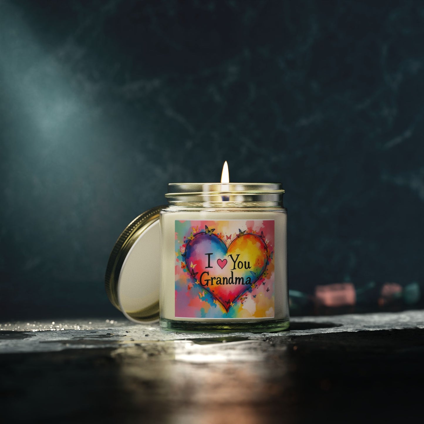 I Love You Grandma Scented Candle (4oz, 9oz)