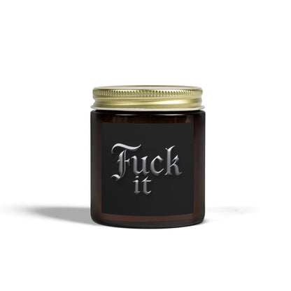 Problem Solved Fuck It  Scented Candle (4oz, 9oz)