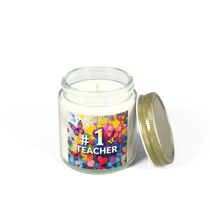 No.1 Teacher Gift Scented Candle (4oz, 9oz)