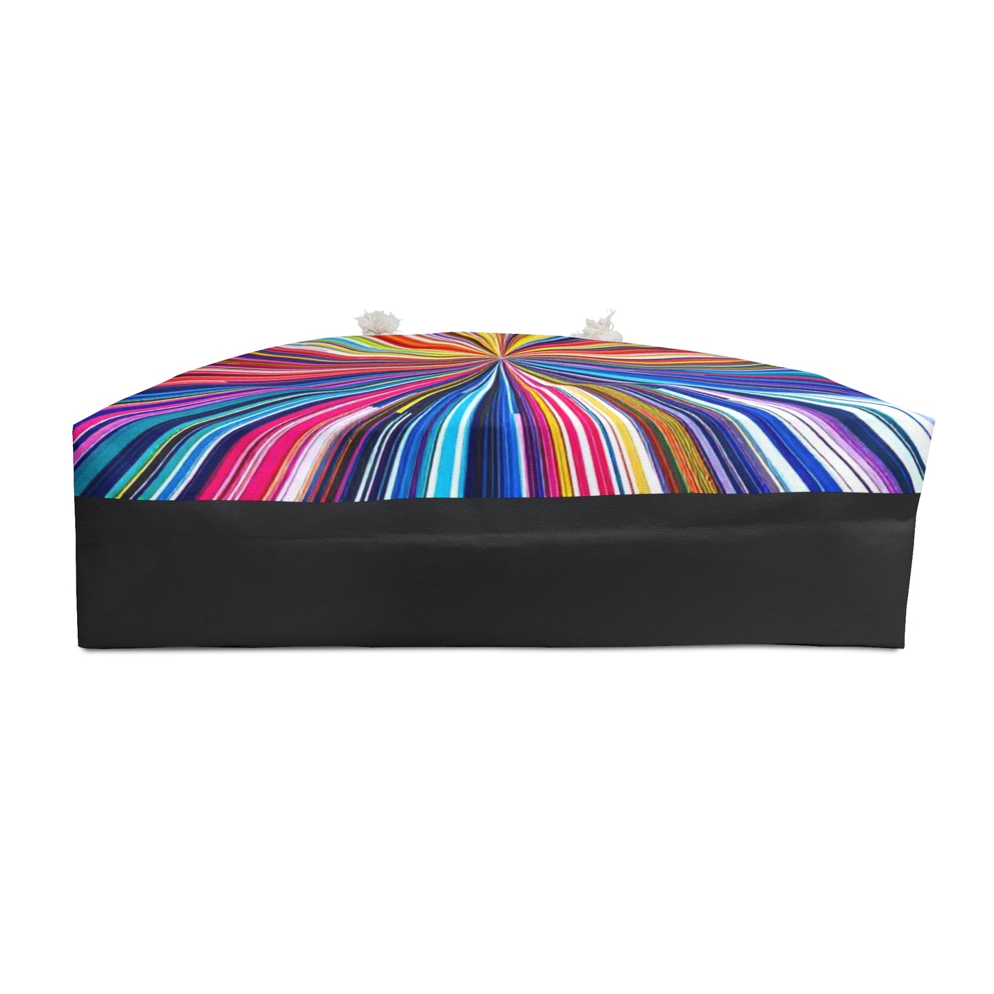 Colorful Abstract Lines   Tote Beach Bag Travel Bag Weekender Bag