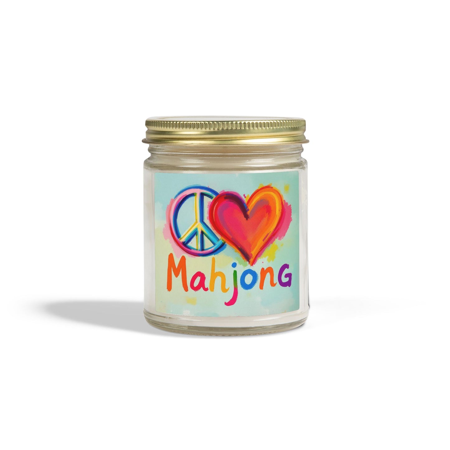 Peace Love Mahjong Scented Candle (4oz, 9oz)