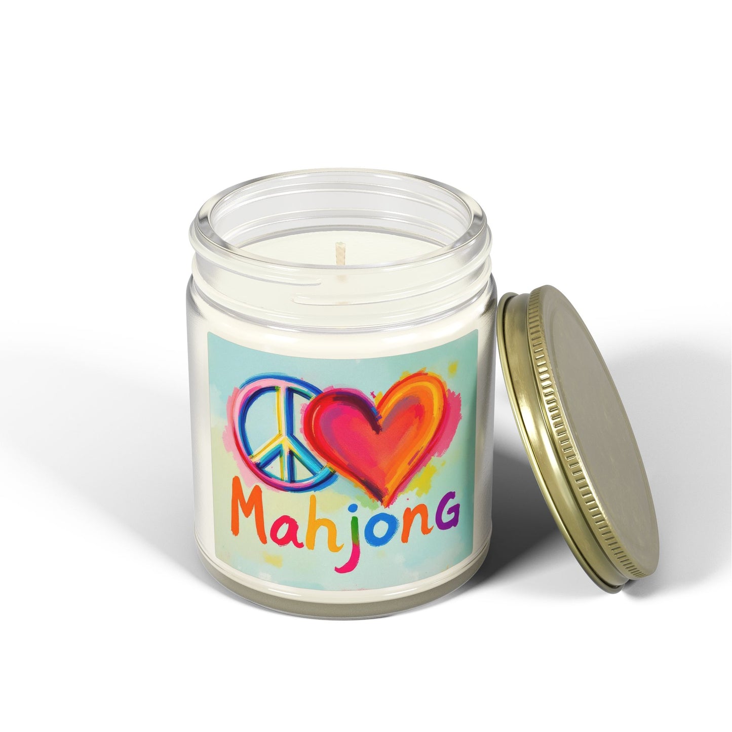 Peace Love Mahjong Scented Candle (4oz, 9oz)