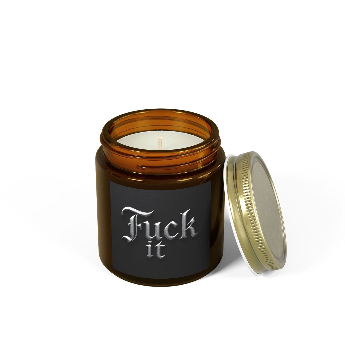 Problem Solved Fuck It  Scented Candle (4oz, 9oz)
