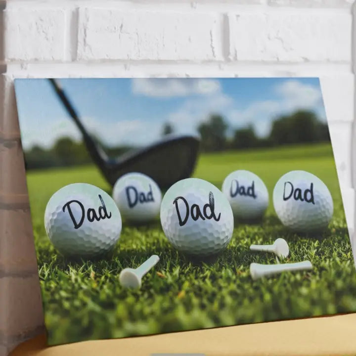 Dad Father’s Day Birthday Golf Board Charcuterie Board