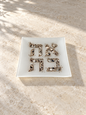 Ahava Love Diamond Gem Trinket Tray Catchall Judaica Art