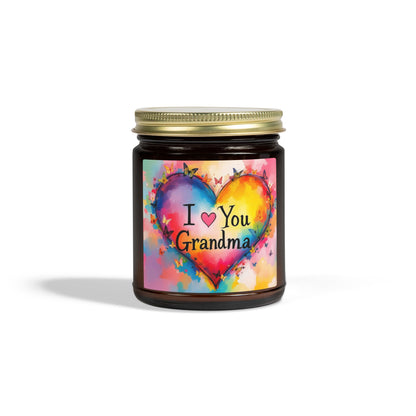 I Love You Grandma Scented Candle (4oz, 9oz)