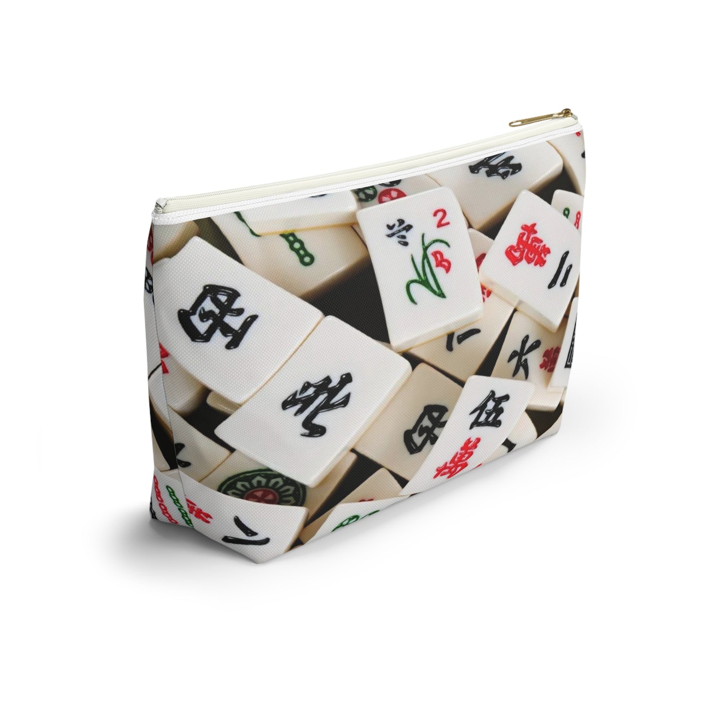 MAHJONG LOVER Tile Holder Cosmetic Bag Makeup Bag Accessory Pouch 2 sizes