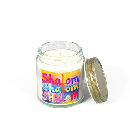 Shalom Judaica  Scented Candle (4oz, 9oz)