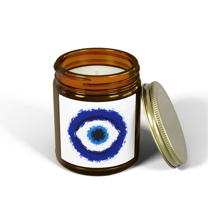 Good Vibes Only Evil Eye Good Luck Scented Candle (4oz, 9oz)