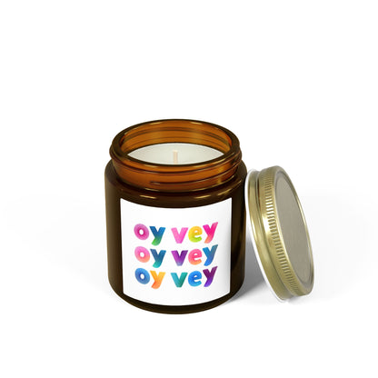 Oy Vey Judaica  Scented Candle (4oz, 9oz)