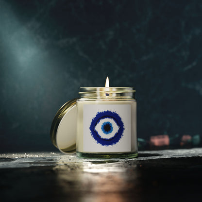 Good Vibes Only Evil Eye Good Luck Scented Candle (4oz, 9oz)