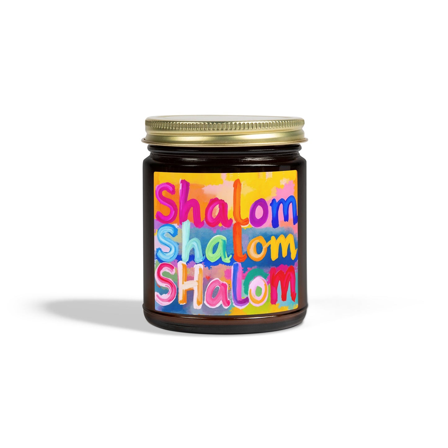 Shalom Judaica  Scented Candle (4oz, 9oz)