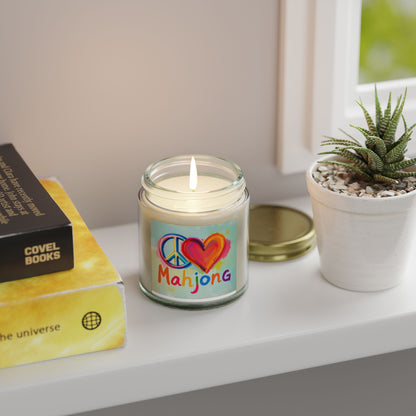 Peace Love Mahjong Scented Candle (4oz, 9oz)