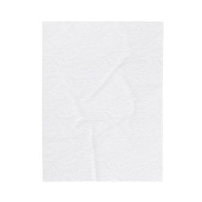 Modern Black Heart I Love You Throw Blanket Velveteen Plush Blanket