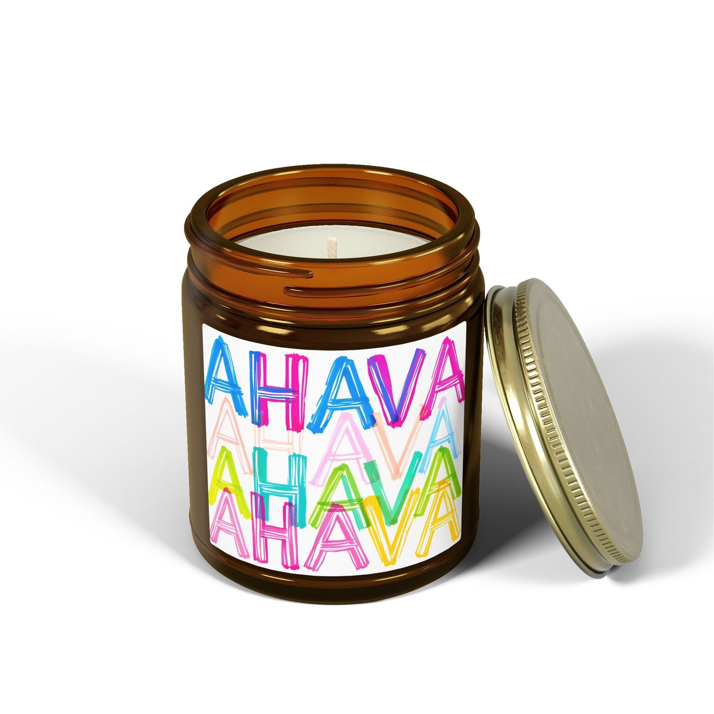 Ahava Love Judaica Scented Candle (4oz, 9oz)