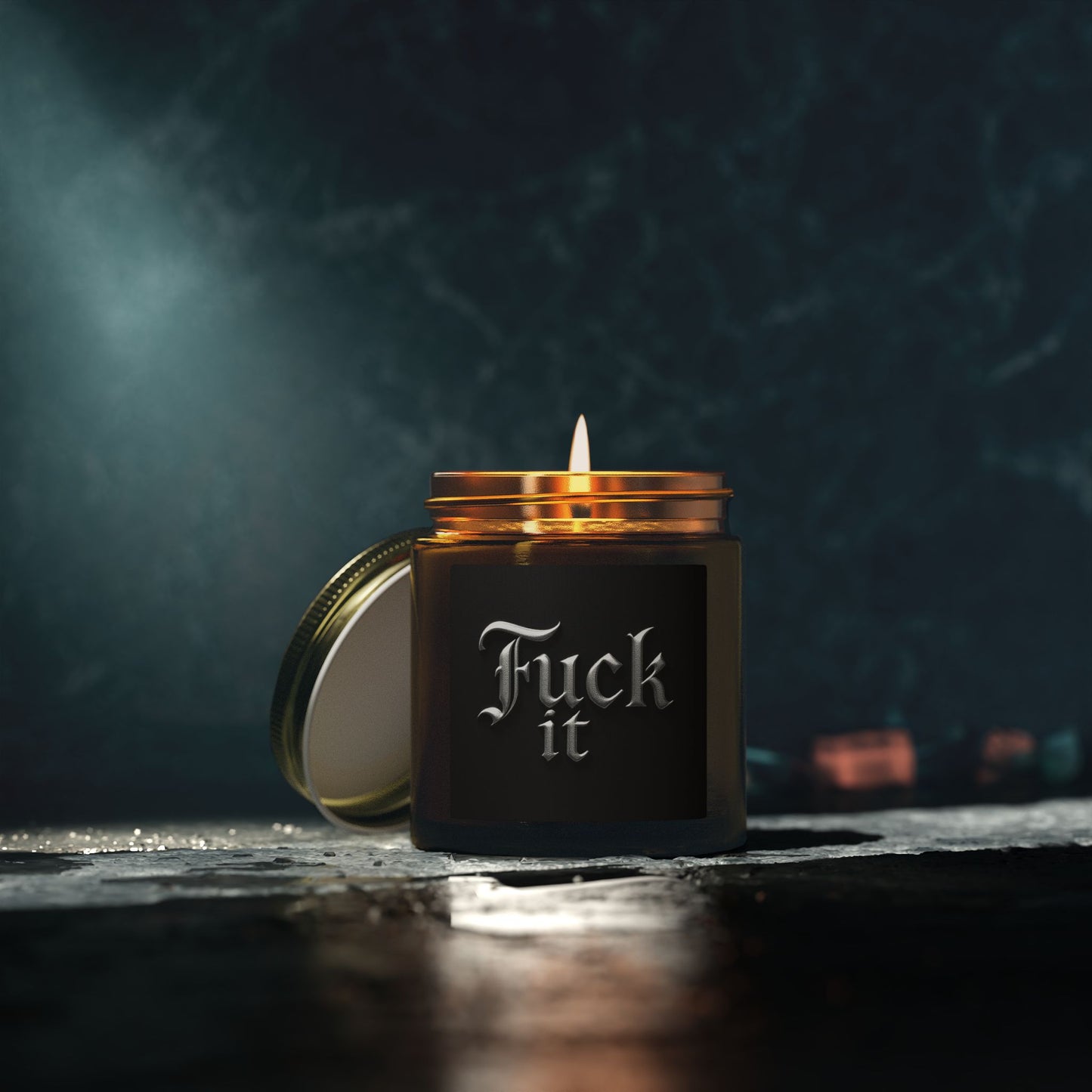 Problem Solved Fuck It  Scented Candle (4oz, 9oz)