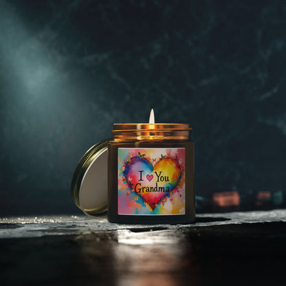 I Love You Grandma Scented Candle (4oz, 9oz)