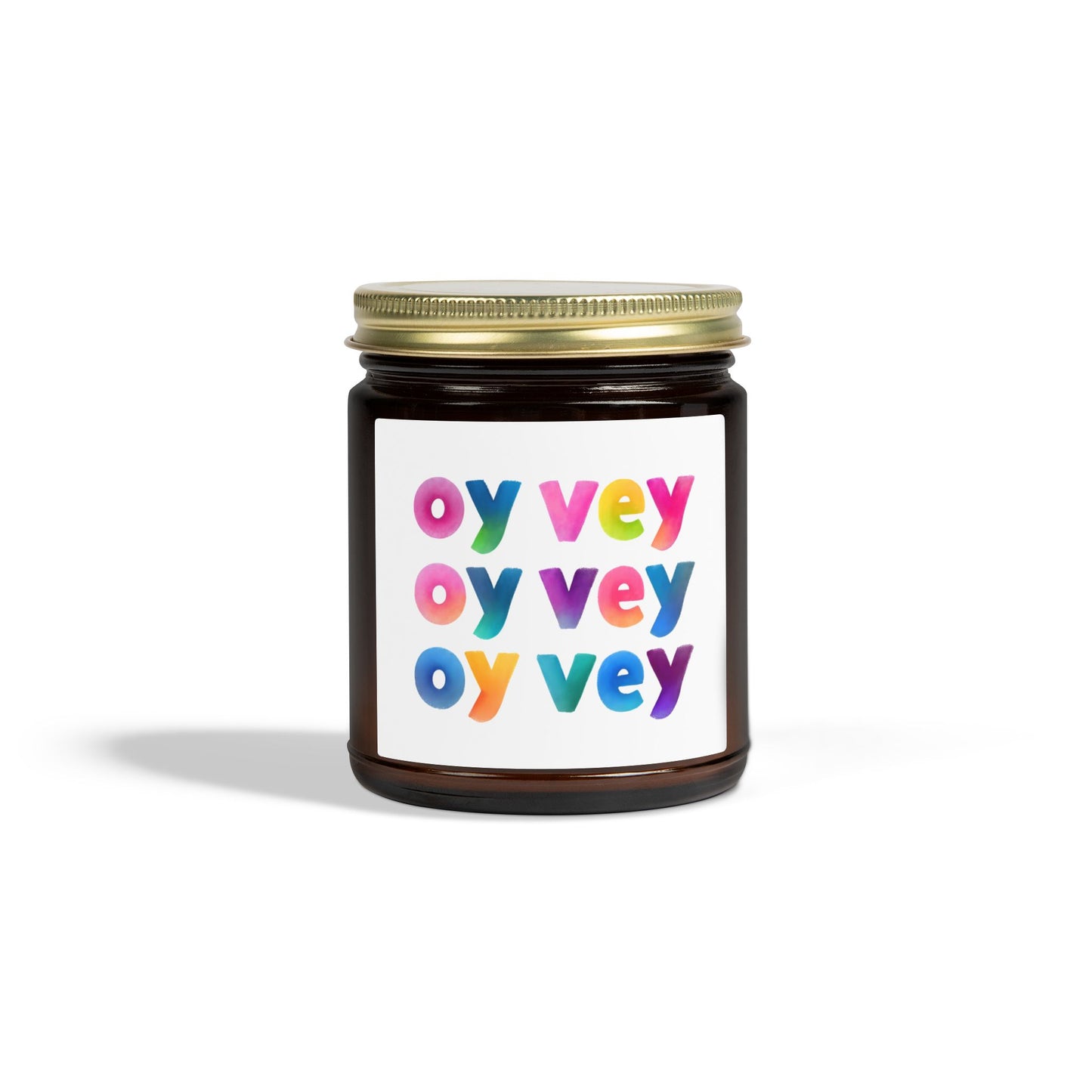 Oy Vey Judaica  Scented Candle (4oz, 9oz)
