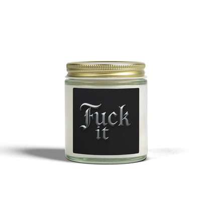 Problem Solved Fuck It  Scented Candle (4oz, 9oz)