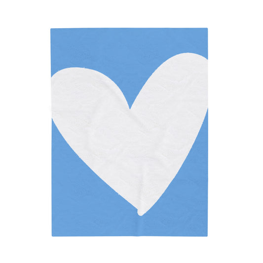 College Colors Deleware  Graffiti Heart I Love You Throw Blanket Velveteen Plush Blanket College Dorm Bedroom Decor New Home Nursery