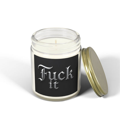 Problem Solved Fuck It  Scented Candle (4oz, 9oz)