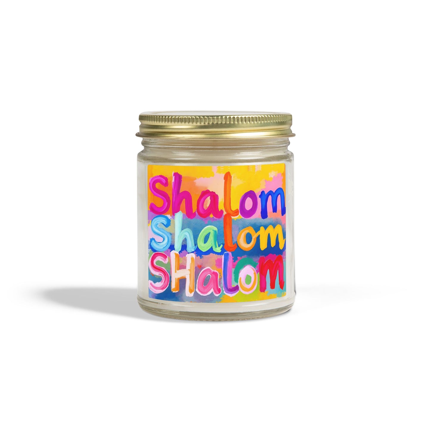 Shalom Judaica  Scented Candle (4oz, 9oz)