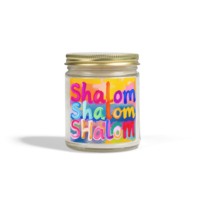 Shalom Judaica  Scented Candle (4oz, 9oz)