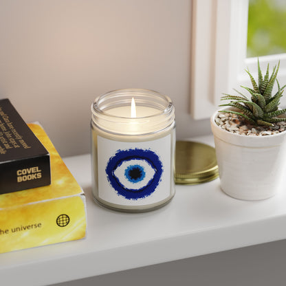Good Vibes Only Evil Eye Good Luck Scented Candle (4oz, 9oz)