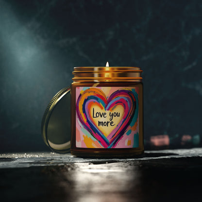 Love You More Scented Candle (4oz, 9oz)