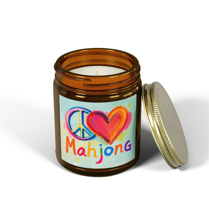 Peace Love Mahjong Scented Candle (4oz, 9oz)
