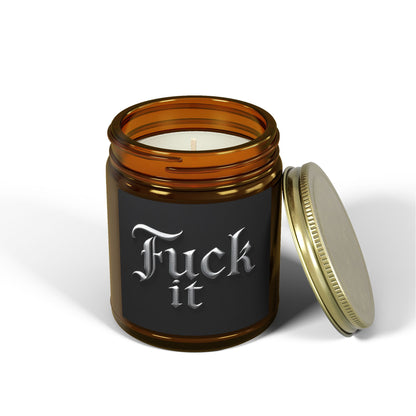 Problem Solved Fuck It  Scented Candle (4oz, 9oz)