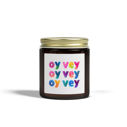 Oy Vey Judaica  Scented Candle (4oz, 9oz)