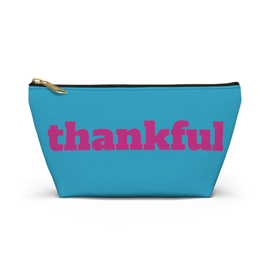 Thankful Makeup Case Cosmetic Bag Travel PouchAccessory Pouch