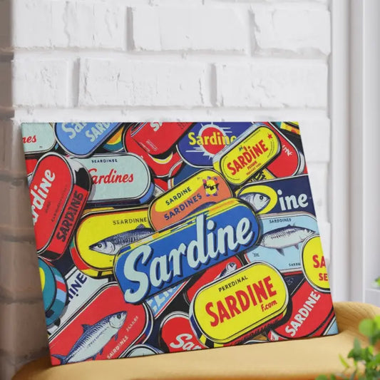Sardines Cutting Board Charcuterie