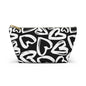 Grafitti Hearts  Cosmetic Makeup Case Accessory Pouch