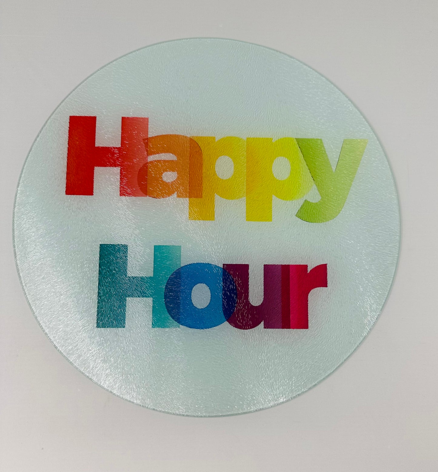 Happy Hour Rainbow Charcuterie Board Cutting Board