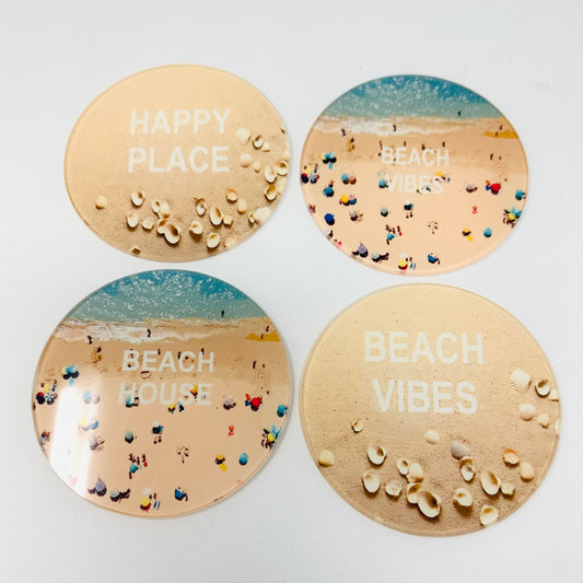 Beach Lover Coaster Set