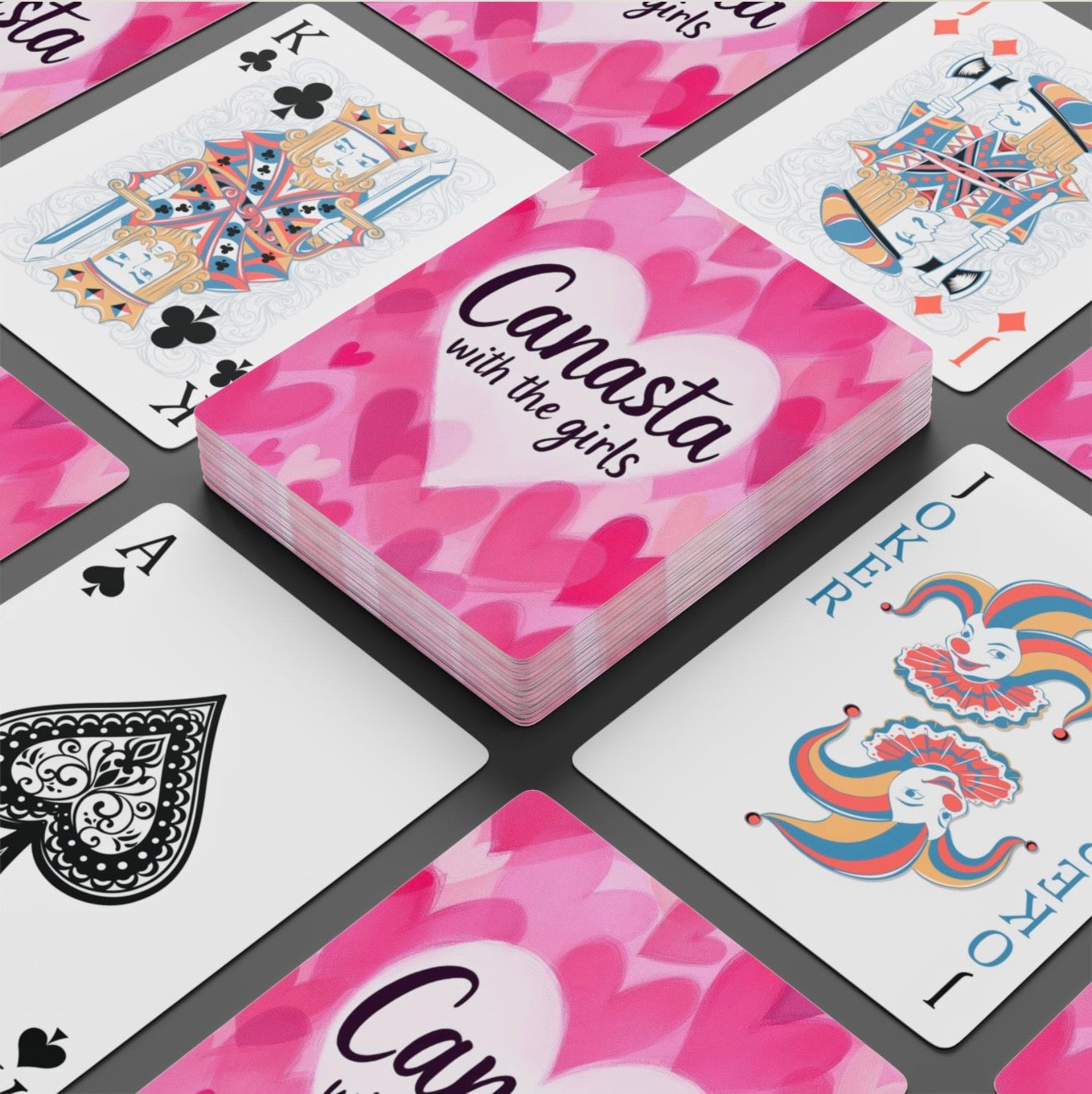 Canasta With The Girls Deck Of Playing Cards