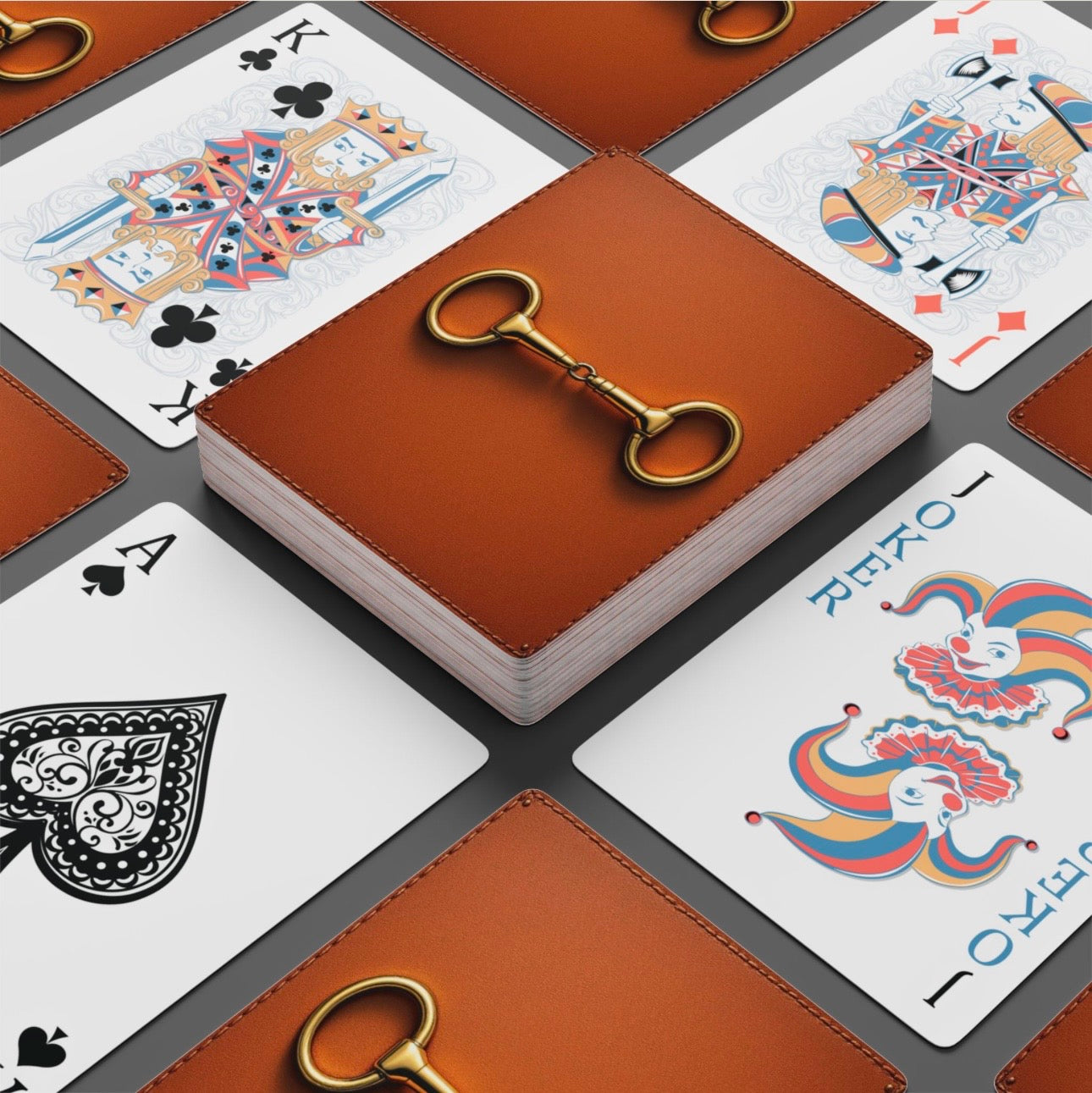 Horse Bit Equestrian Deck Of Playing Cards