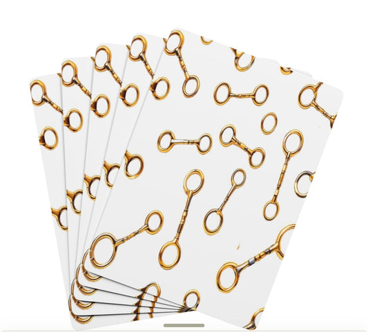 Horse Bit Equestrian Deck Of Playing Cards