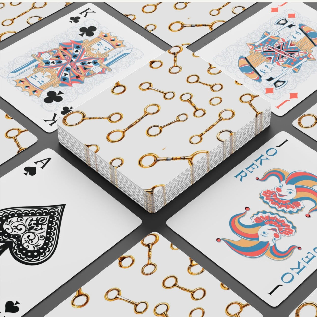 Horse Bit Equestrian Deck Of Playing Cards
