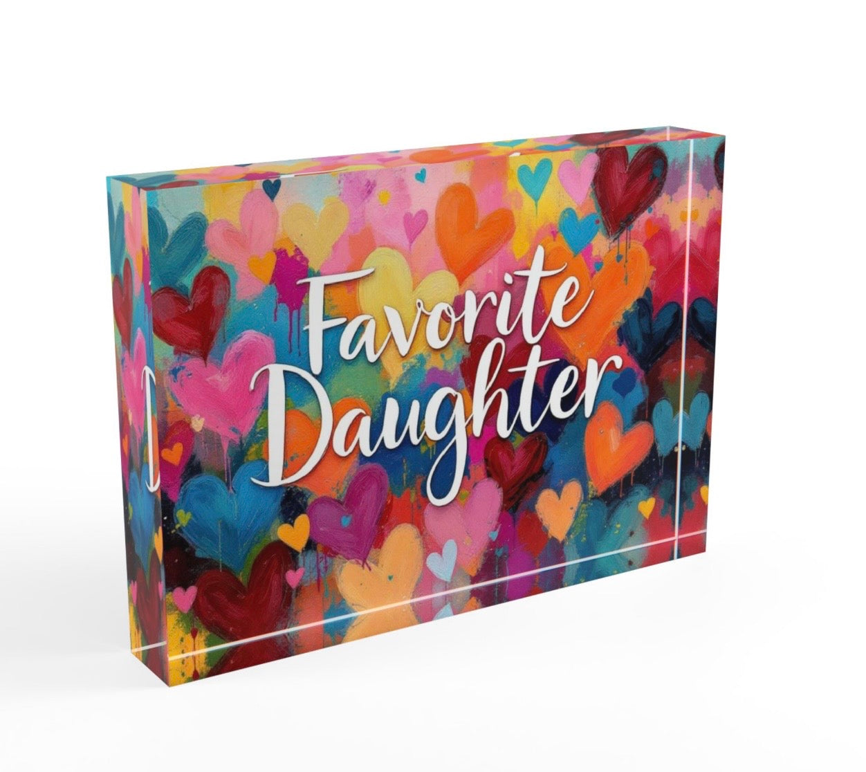 Favorite Daughter Crystal Block