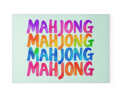 Mahjong Cutting Board Serving Platter