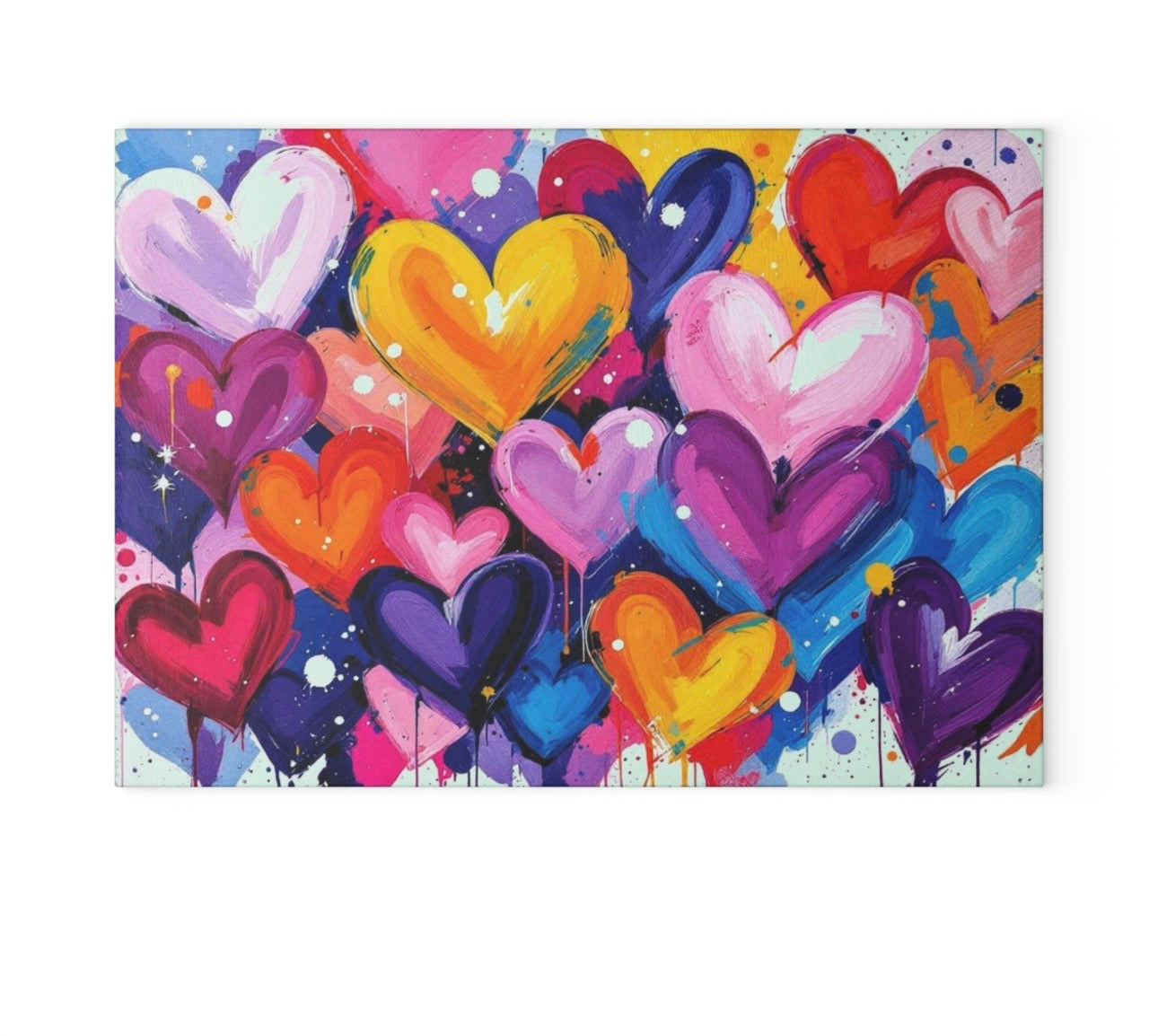 Heart Lover Art Cutting Board