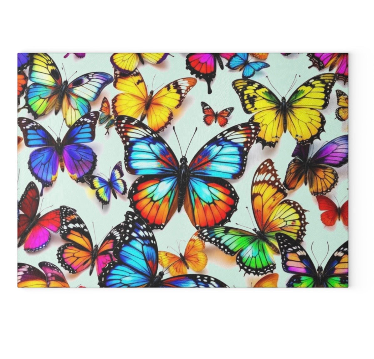 Modern Butterfly Cutting Board