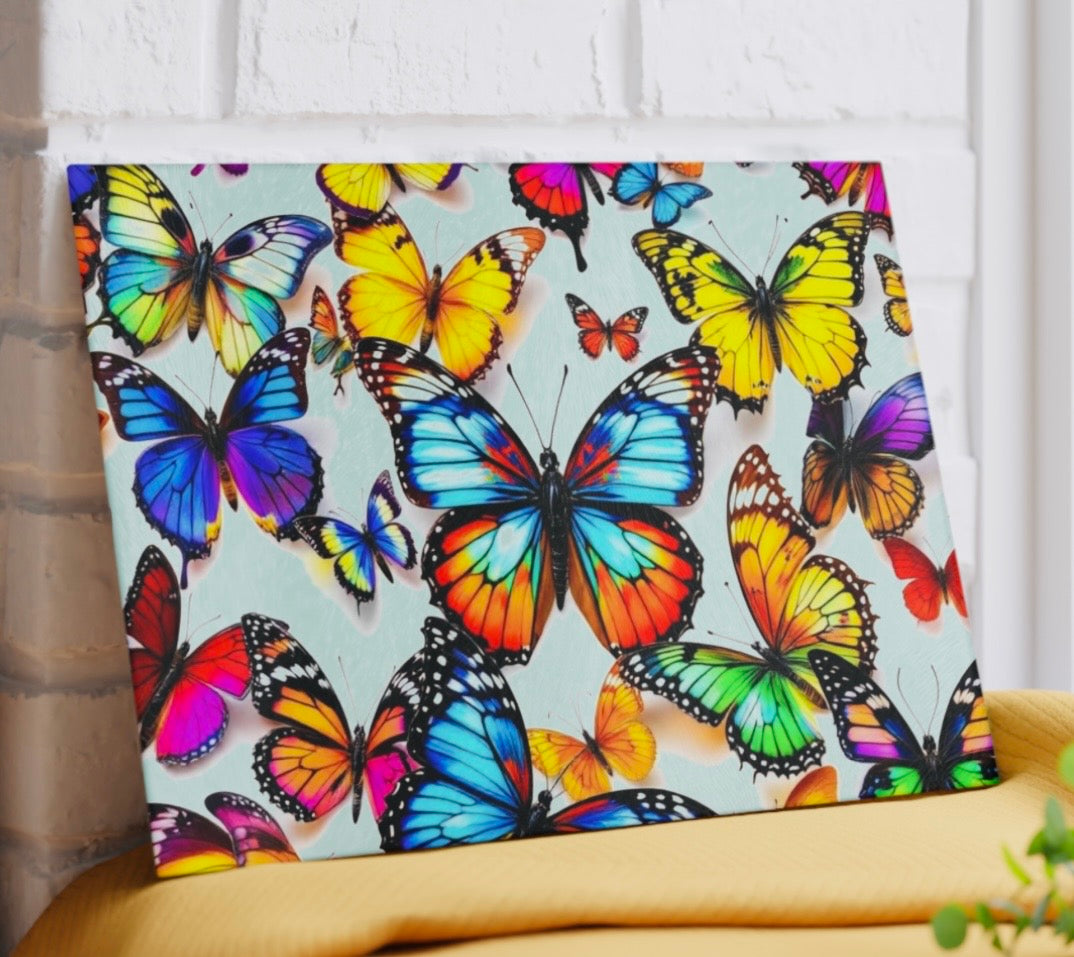 Modern Butterfly Cutting Board