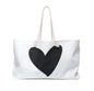 Modern Heart Tote Bag