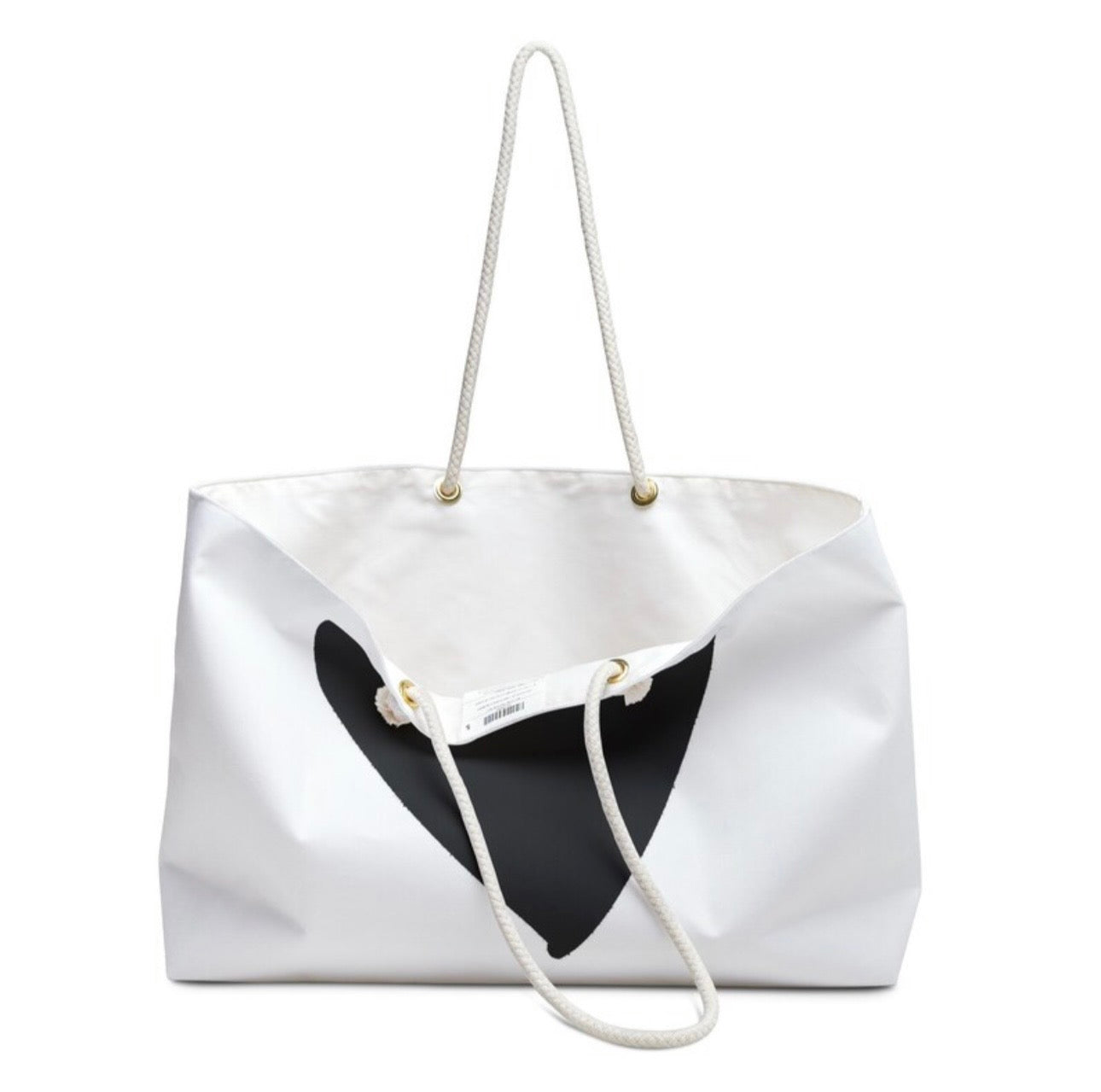 Modern Heart Tote Bag